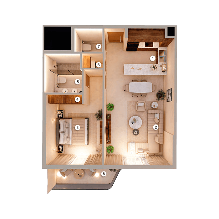 Tivanno на островах Dubai Islands, Дубай | Tivanno by AYS Developers