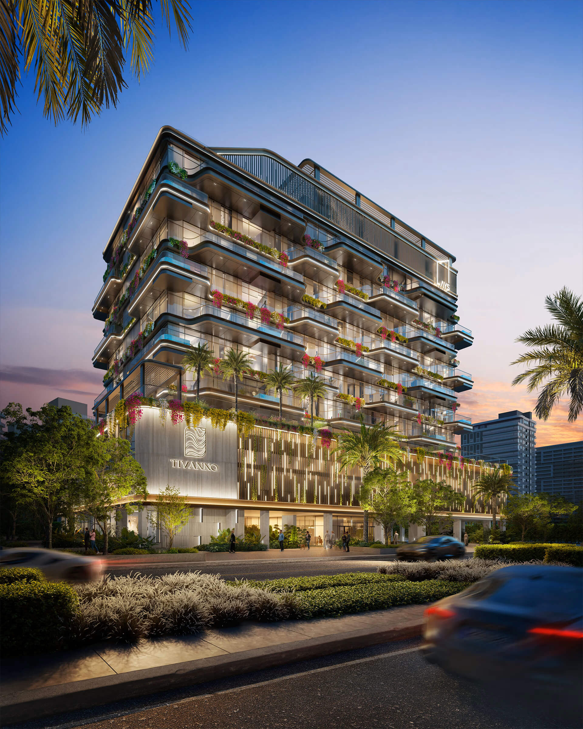 Расположение Tivanno